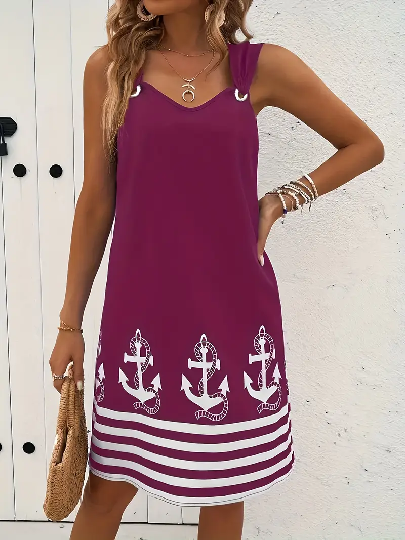 BERNA - ÄRMELLOSES KLEID MIT BREITEN TRÄGERN - Image 11
