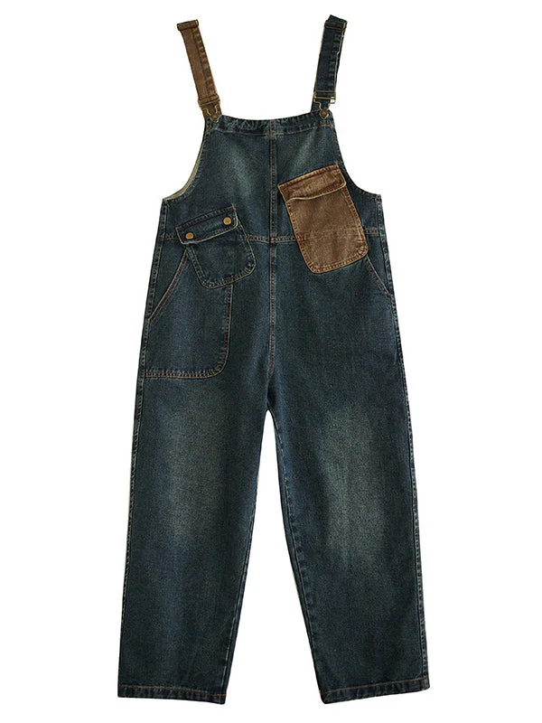 BERNADETTE - SCHLABBER-JUMPSUIT AUS DENIM - Image 4