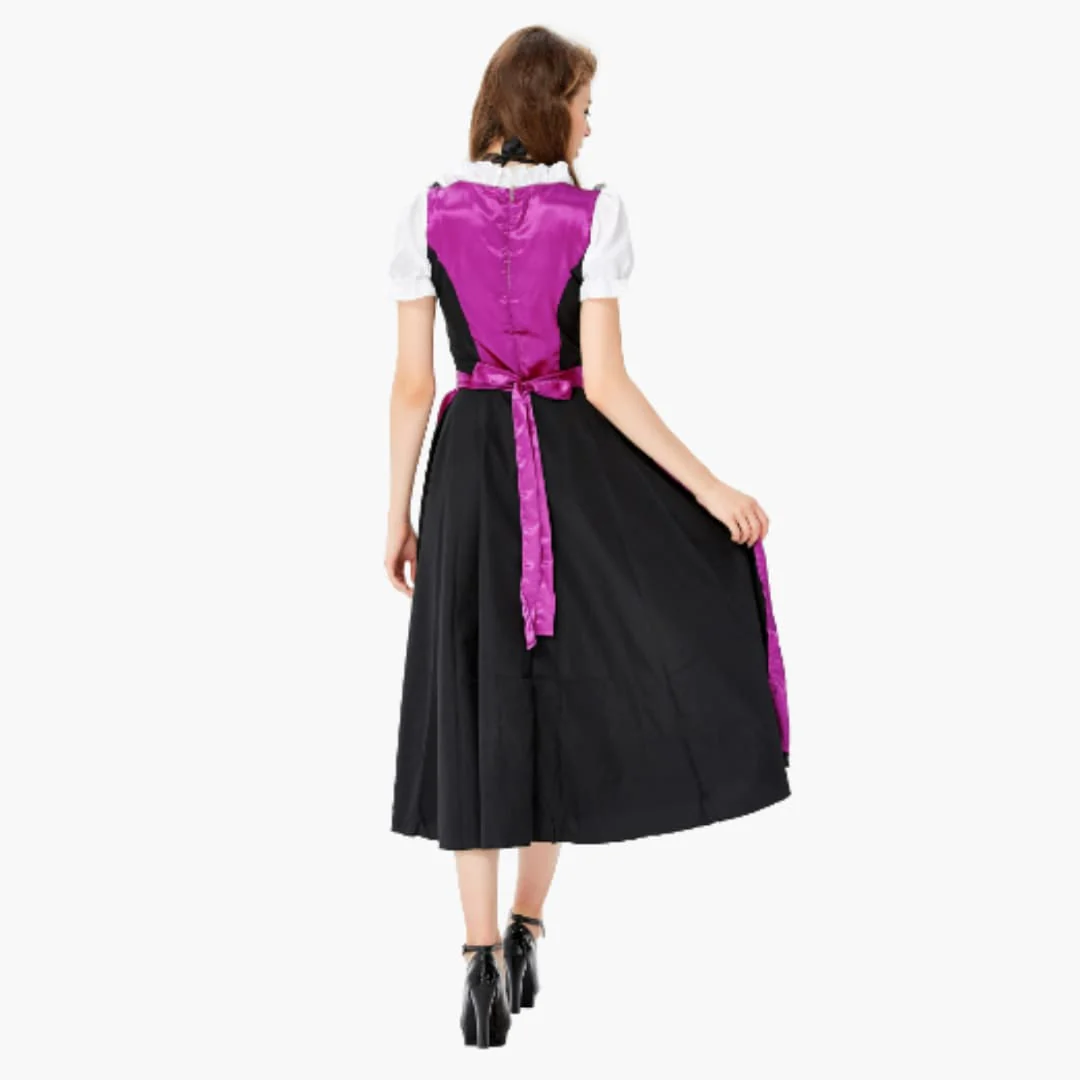 Besticktes Dirndl kleid für Damen - Oktoberfest 2025 - Image 2
