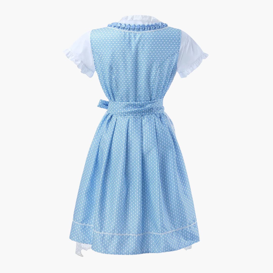 Besticktes Dirndl kleid mit Spitzenschürze für Damen - Oktoberfest 2025 - Image 5