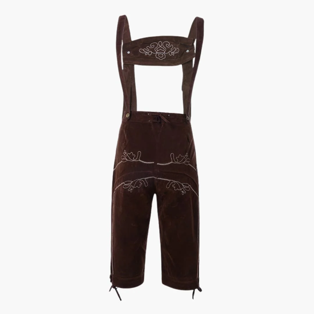 Besticktes Lederhosen Outfit für Herren - Oktoberfest 2025