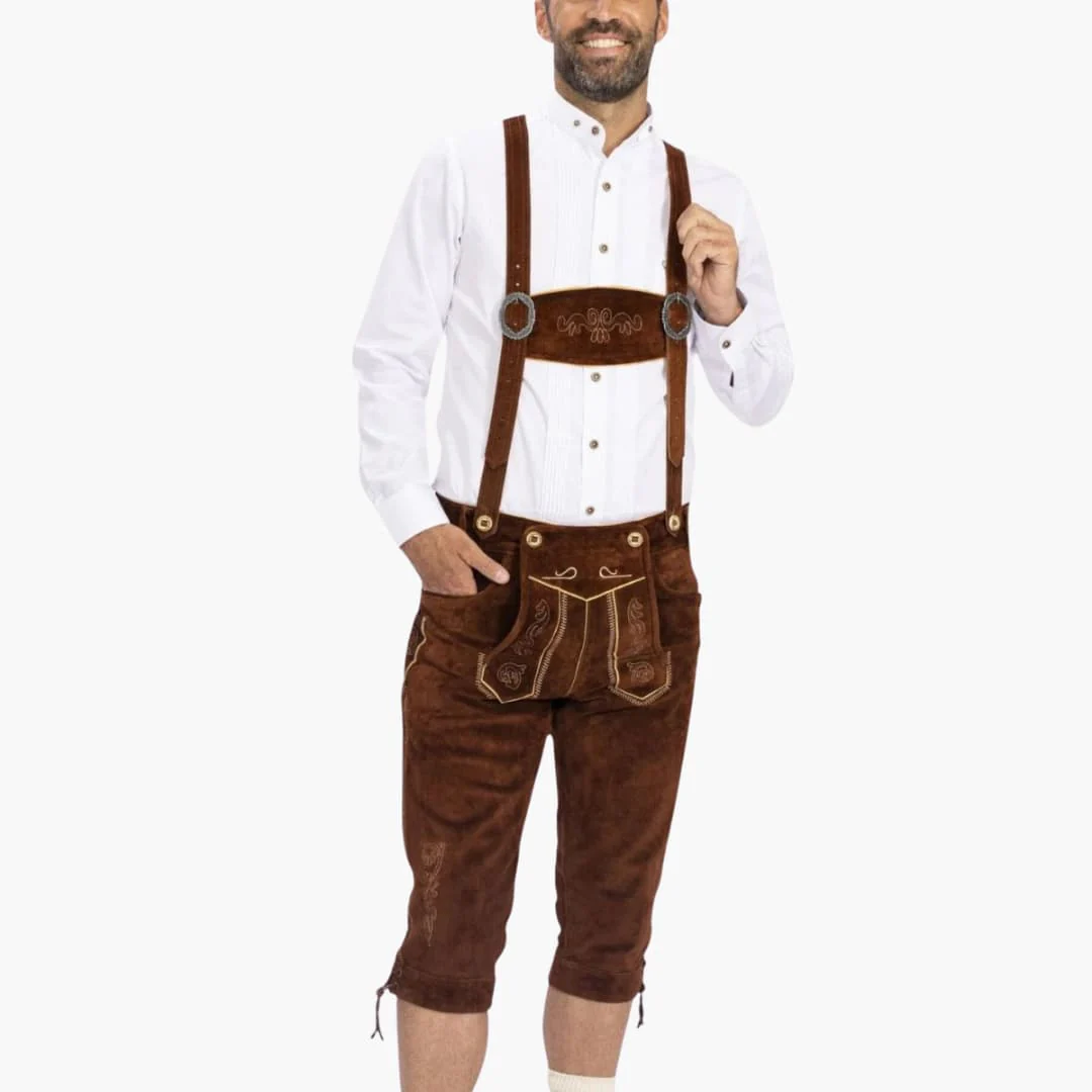 Besticktes Lederhosen Outfit für Herren - Oktoberfest 2025 - Image 2