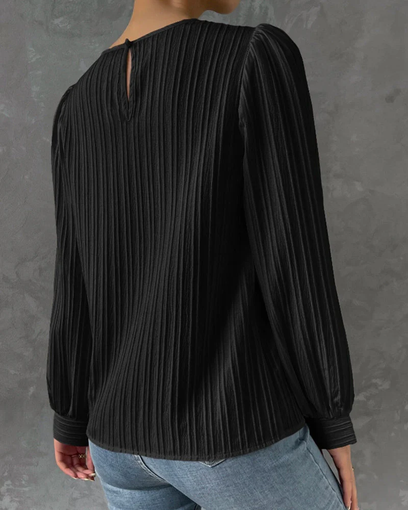 Bianca™ | Elegante Bluse mit langen Laternenärmeln - Image 7