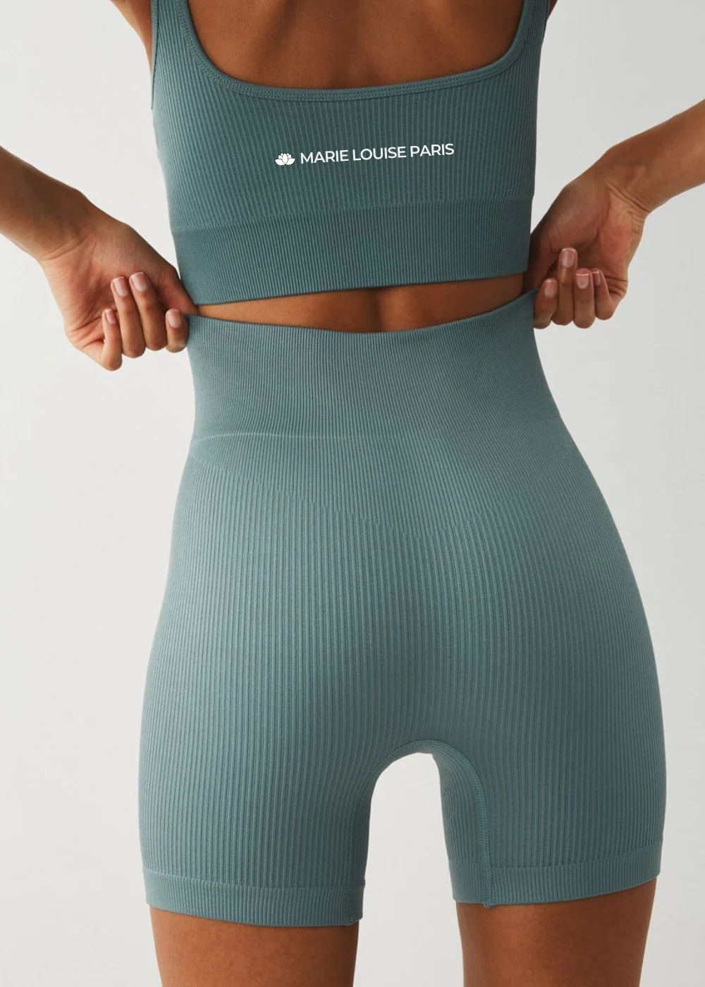 Biker Set - FitBasic - Blau 2.0 - Schlussverkauf - Image 2