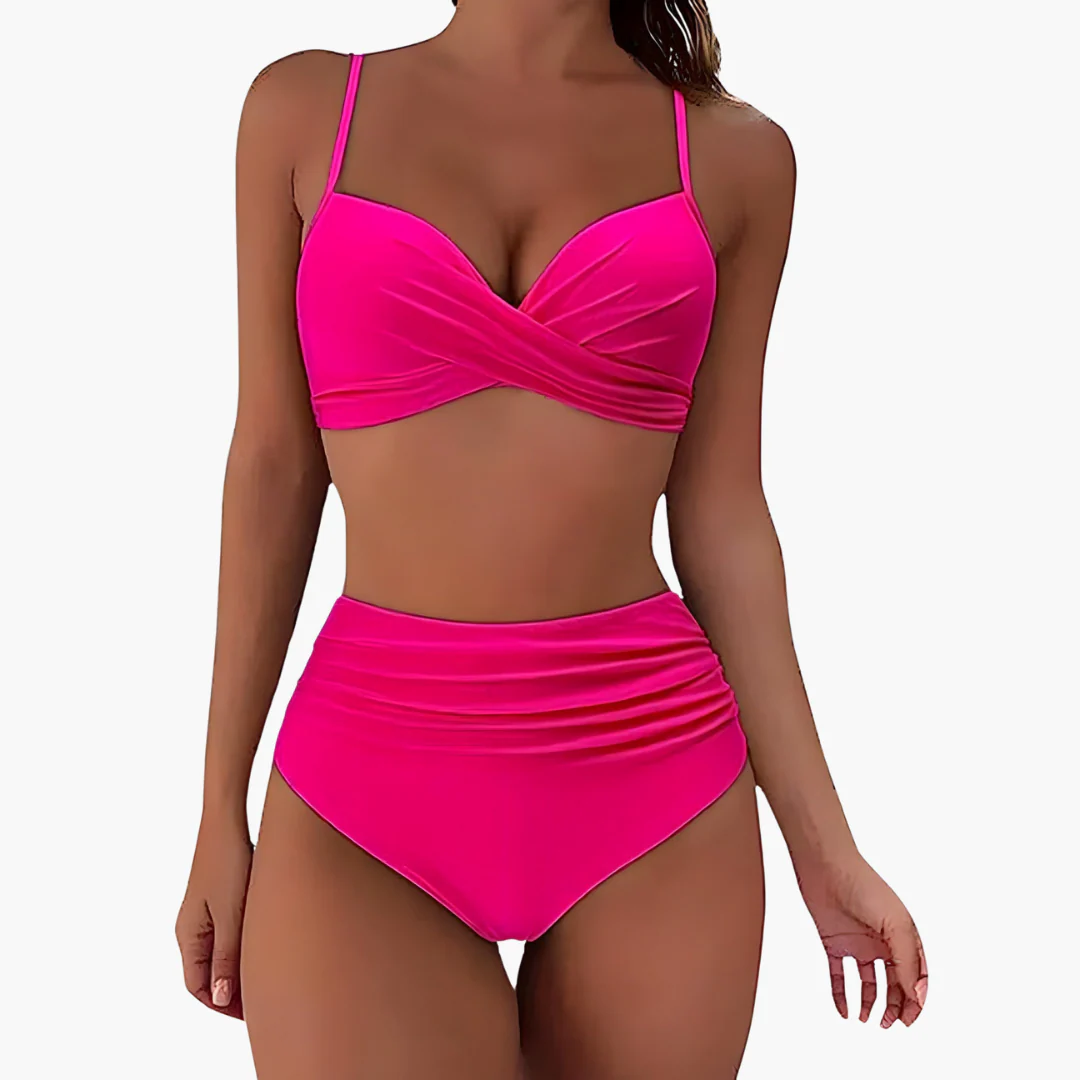 Bikini-Set für Damen - mit High Waist und verstellbaren Trägern - Image 6