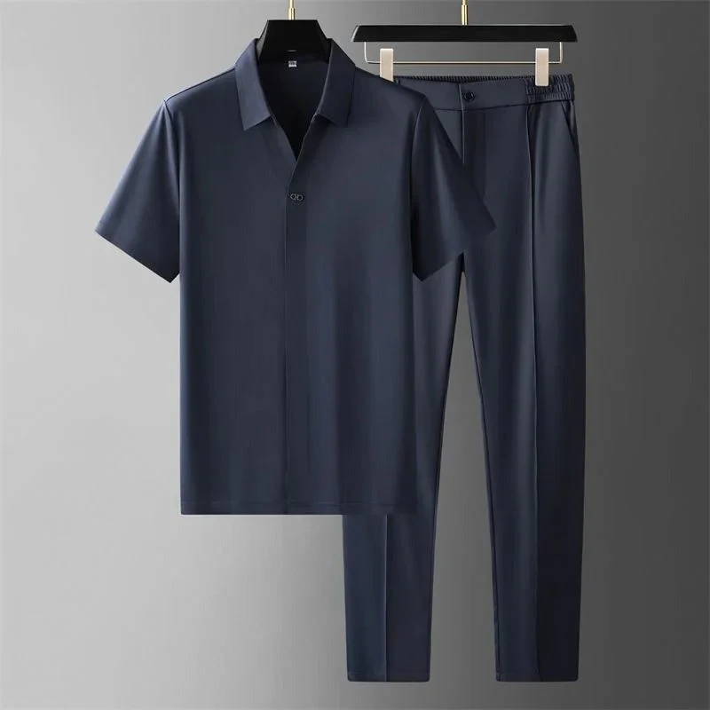 BJÖRN - SET AUS HEMD UND GERADER HOSE - Image 17