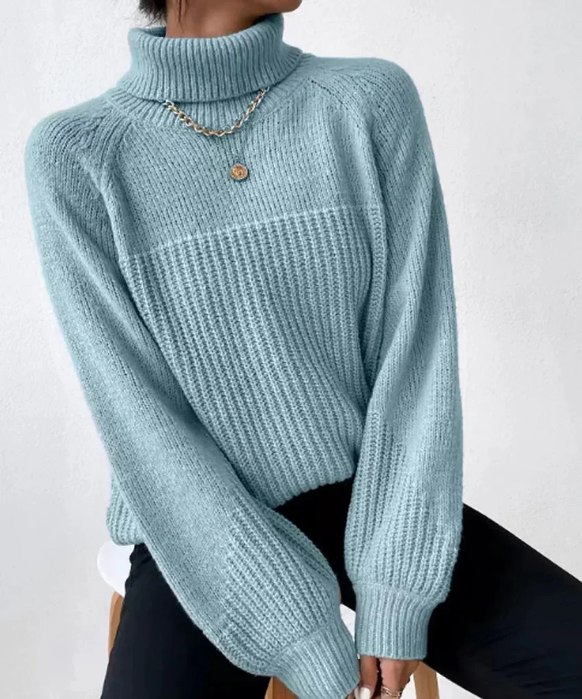 Blaire – warmer strick-rollkragenpullover für damen - Image 4