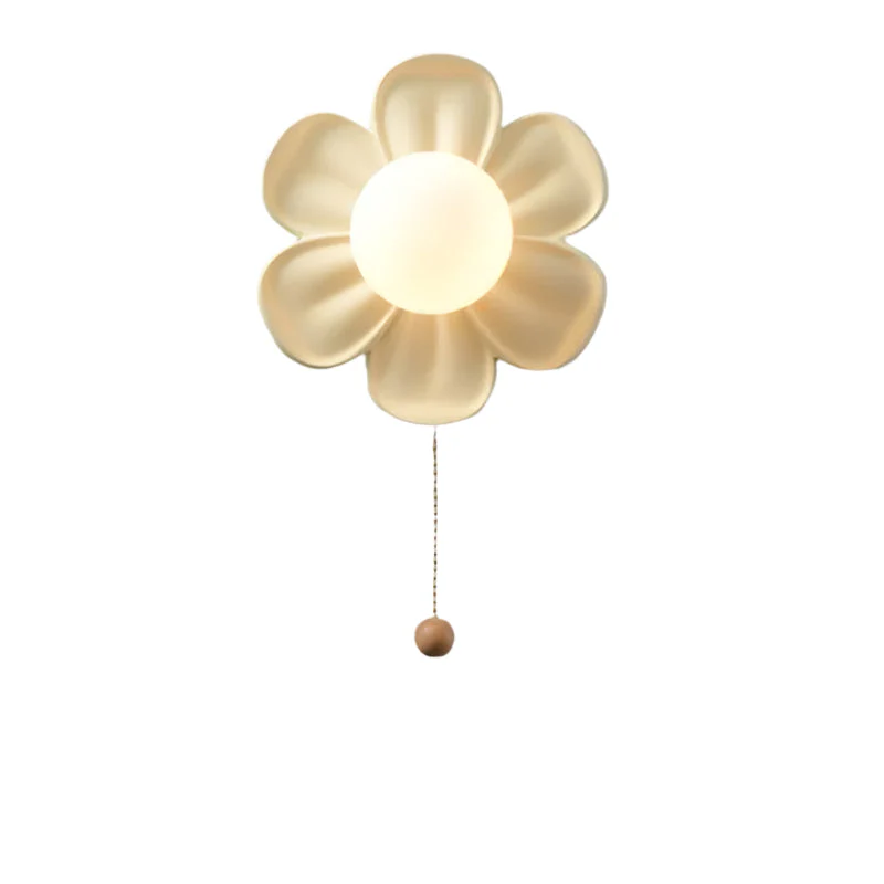 BloomSphere Künstlerischer Blumenball Wandleuchte – Moderne Blumendekoration - Image 6