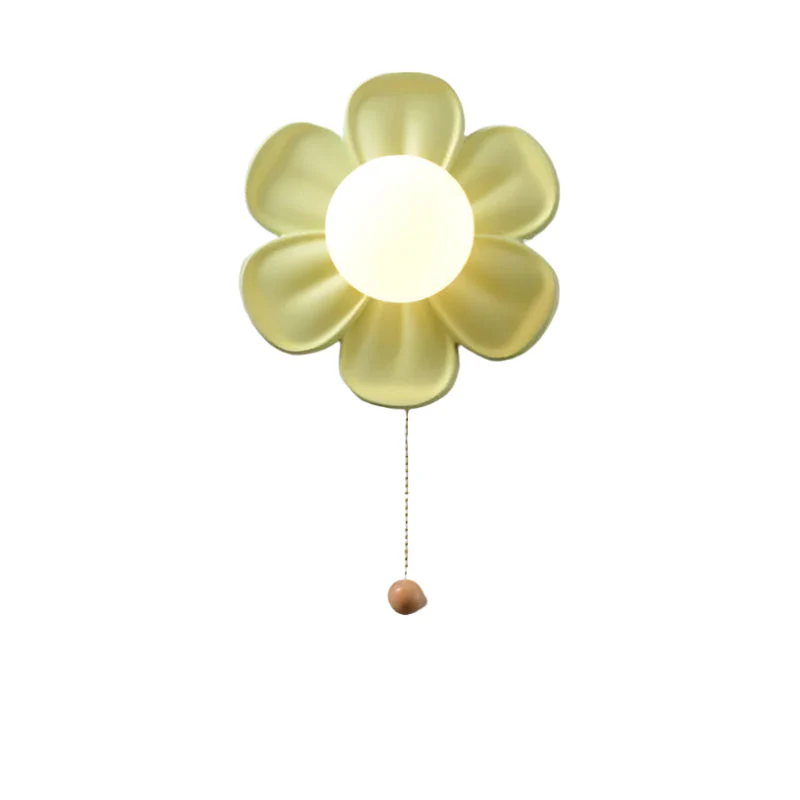 BloomSphere Künstlerischer Blumenball Wandleuchte – Moderne Blumendekoration - Image 8