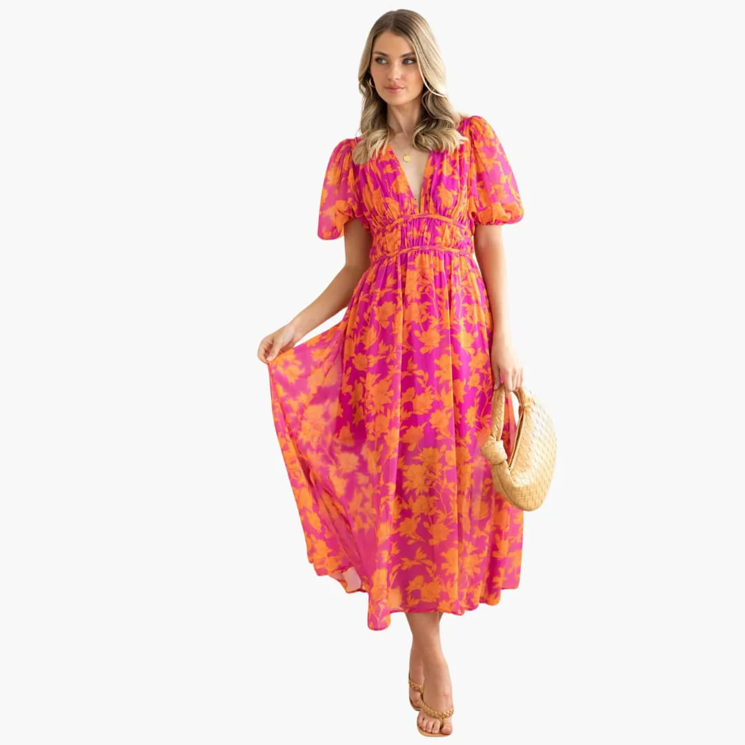 Blumenkleid - Für Damen mit Taschen & Entspannter Passform - Image 2