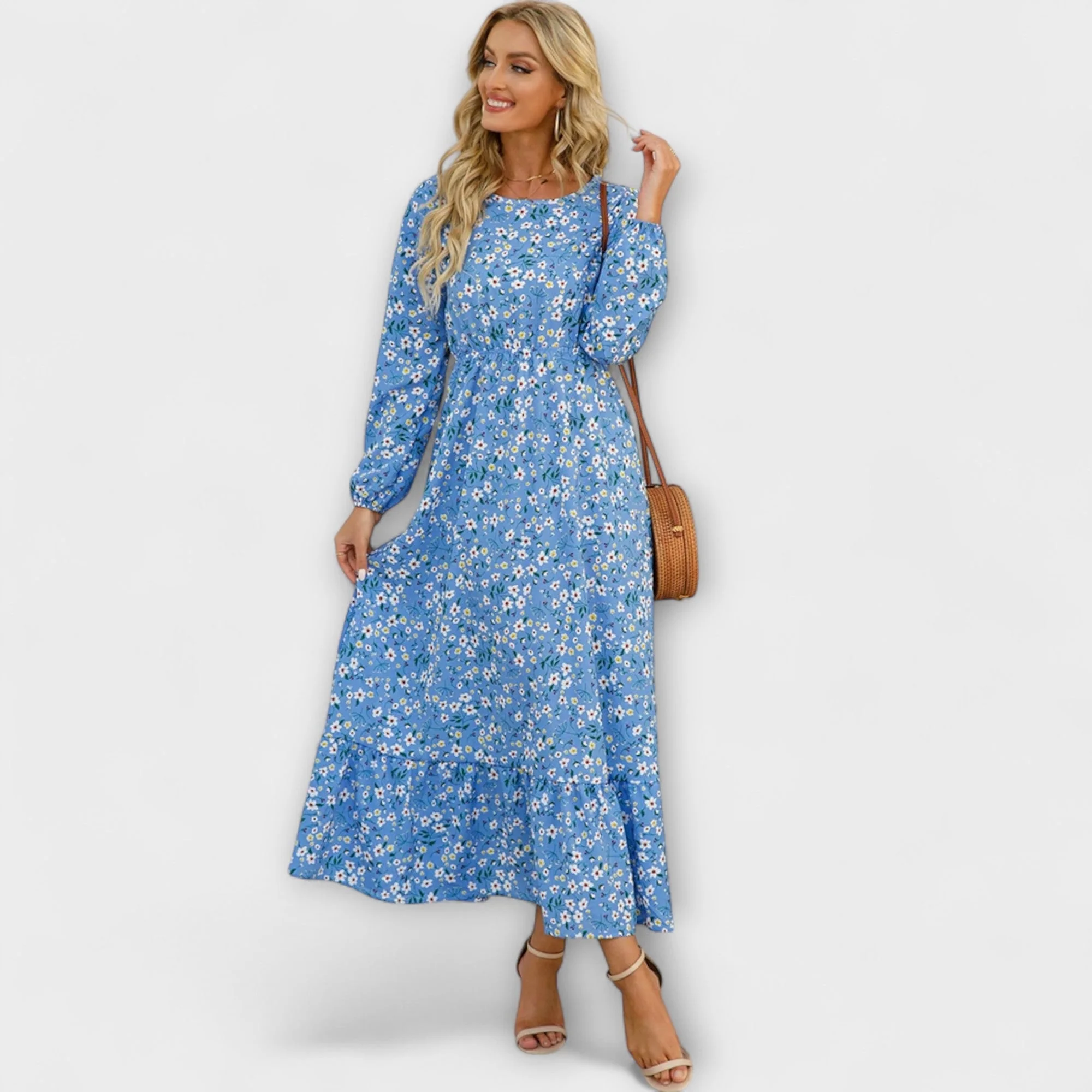 Bohemian Maxi Dress - Image 6