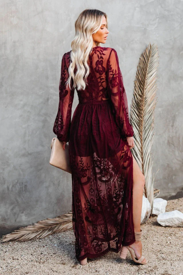 BohoLuxe Lange Bohemekleid - Image 16