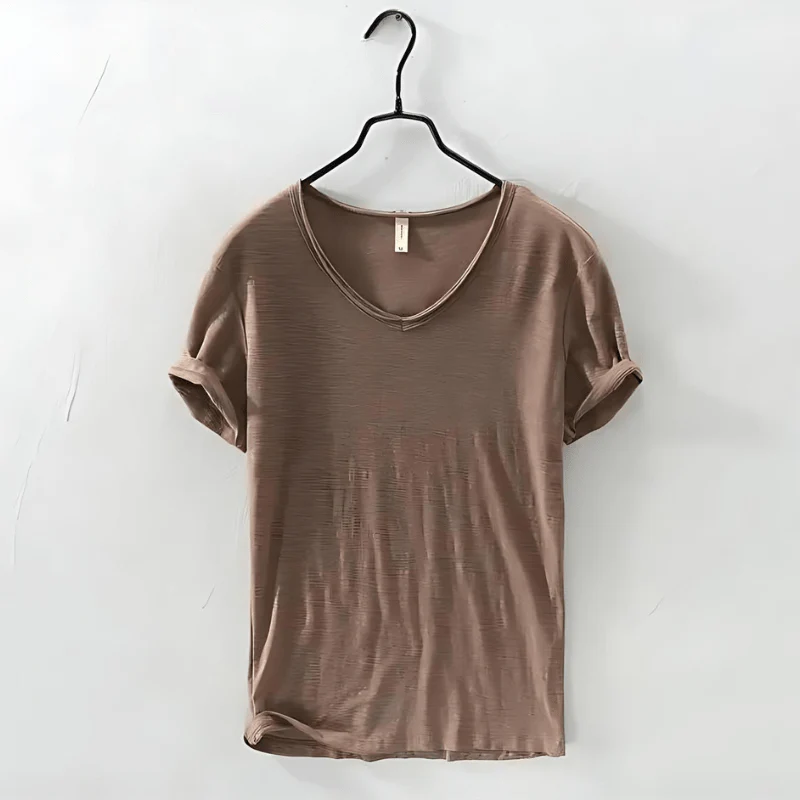 Boris V-Ausschnitt T-Shirt - Image 5