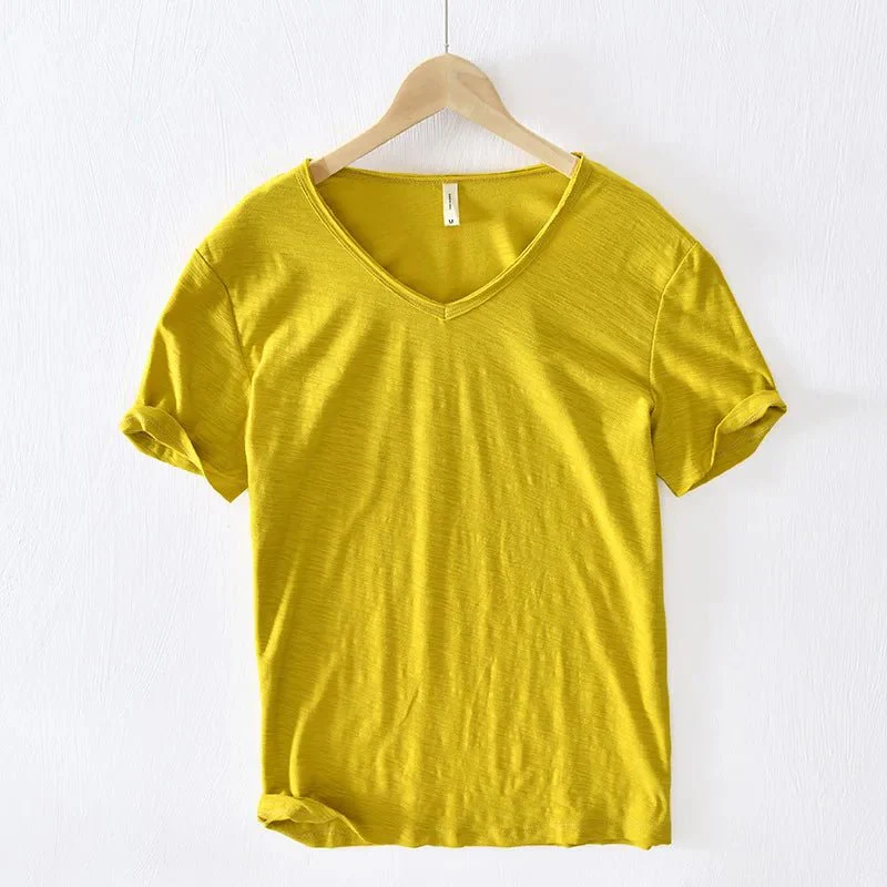 Boris V-Ausschnitt T-Shirt - Image 7