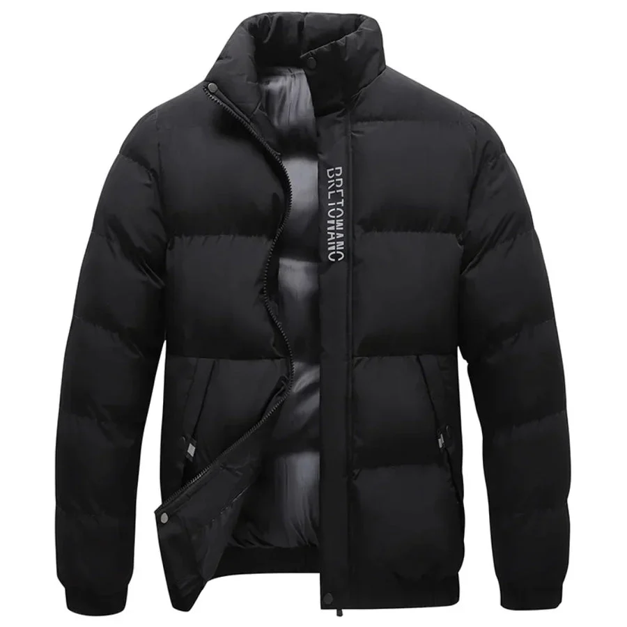 Boss | herren-winterjacke mit kragen - Image 2