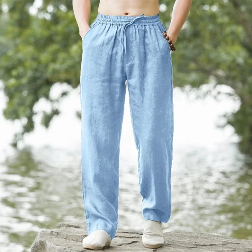 Breezy Leinen Strandhose für Männer - Image 3