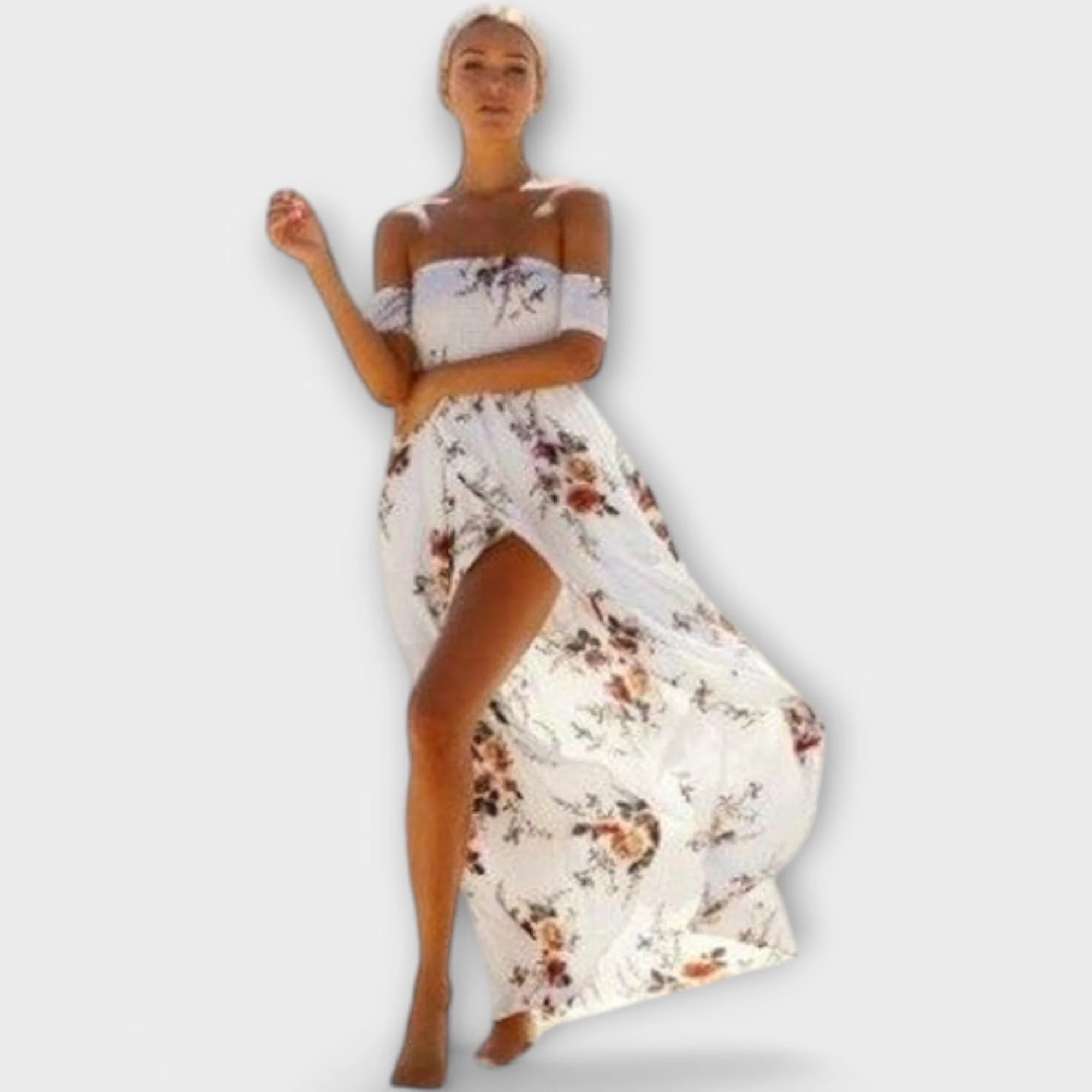 Brena - Boho Midikleid