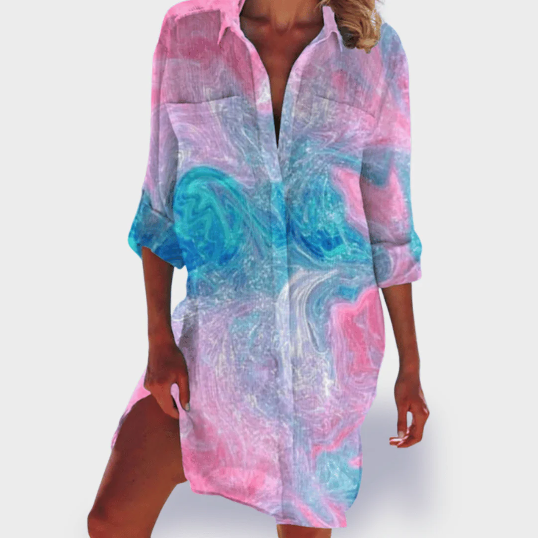 Brigitte | Bunte und leichte Sommerrobe - Image 5