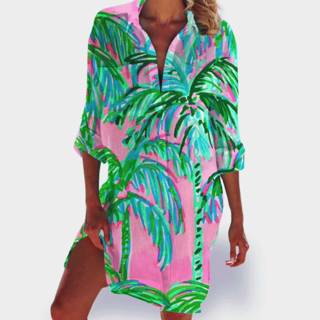 Brigitte | Bunte und leichte Sommerrobe - Image 8