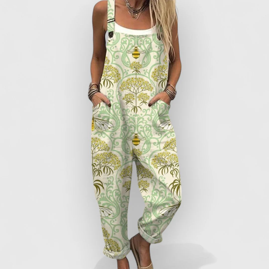 Briony | Geblümter Vintage Overall