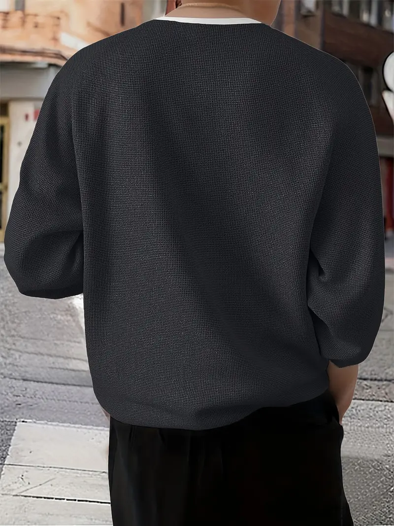 Brogan – Langärmliges Henley Hemd In Lockerer Passform