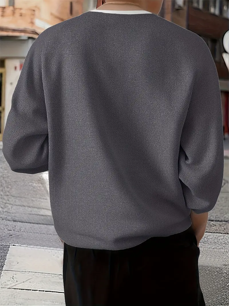 Brogan – Langärmliges Henley Hemd In Lockerer Passform - Image 2