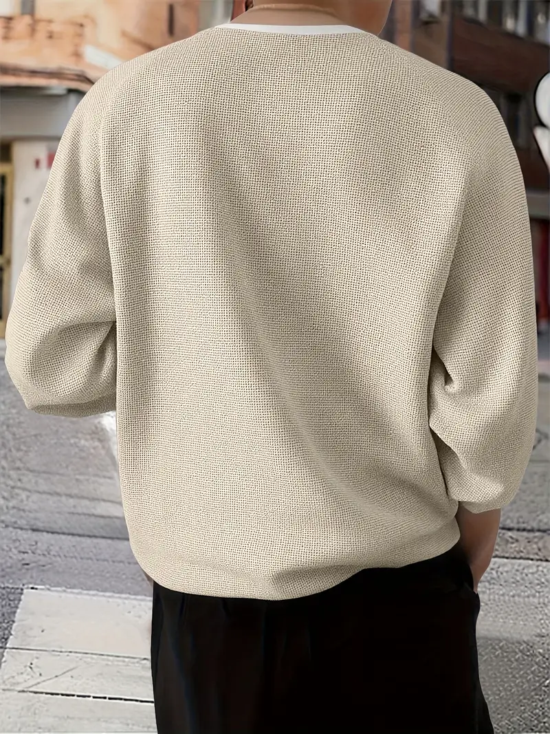 Brogan – Langärmliges Henley Hemd In Lockerer Passform - Image 3