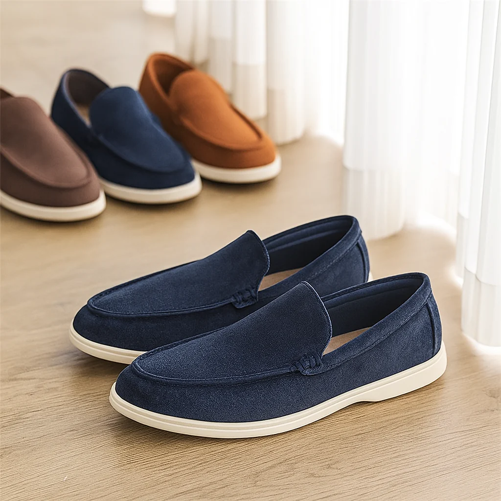 Bruno Classic Wildleder-Loafer – Handgefertigte Herren-Slipper - Image 6