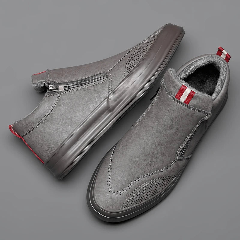 BURKHARD - LEDER SCHUHE MIT WARMEM FUTTER - Image 4