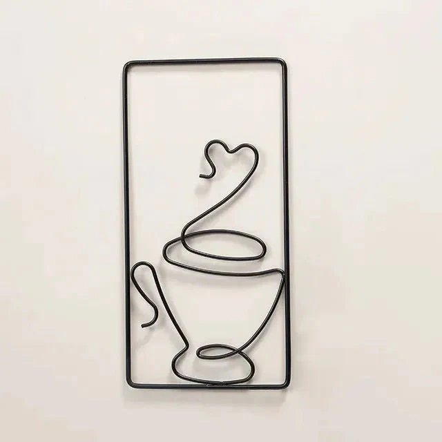 CaféCharm – Legesichere Wandkunst mit Kaffeetasse für Innen- und Außenbereich - Image 2