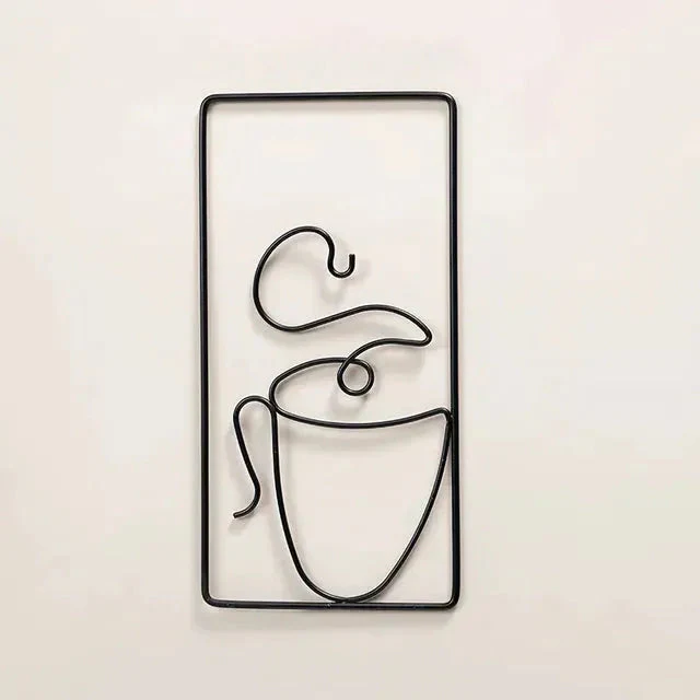 CaféCharm – Legesichere Wandkunst mit Kaffeetasse für Innen- und Außenbereich - Image 3