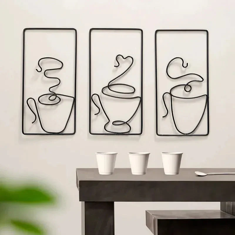 CaféCharm – Legesichere Wandkunst mit Kaffeetasse für Innen- und Außenbereich - Image 4
