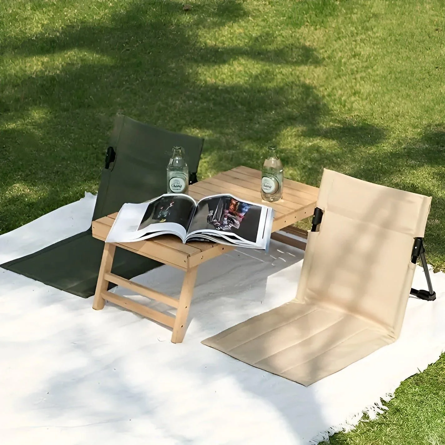 CampRelax Zusammenklappbarer Outdoor-Stuhl – Leichtgewicht Sitzgelegenheiten - Image 2