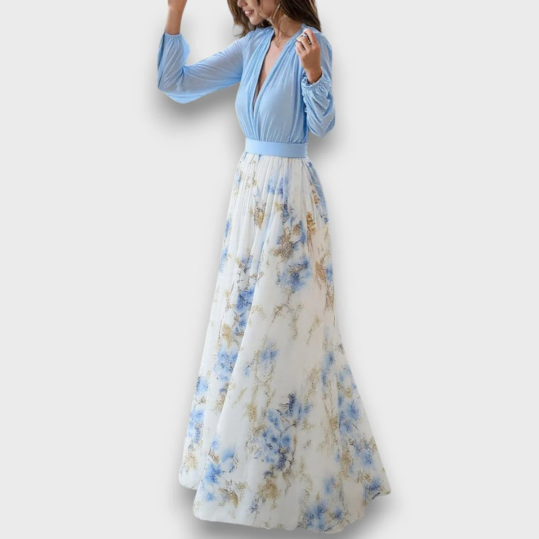 Cara – Fließendes Maxikleid mit floraler Anmut - Image 2