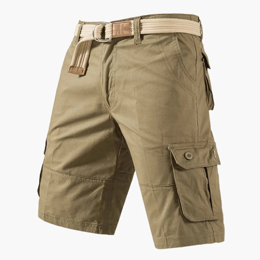 Cargoshorts mit Gürtel und Taschen - für Herren im Freizeitstil - Image 6