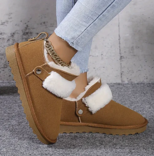 Carla - winter plüsch gefütterte schneestiefel - Image 3