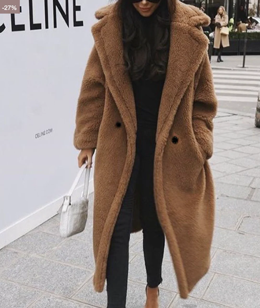 Carlaa - unglaublich stylische warme designer-winterjacke