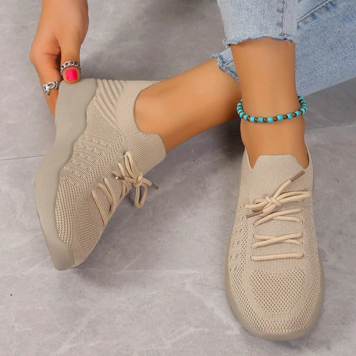 Carlotta - Atmungsaktive Sportschuhe aus Mesh - Image 7