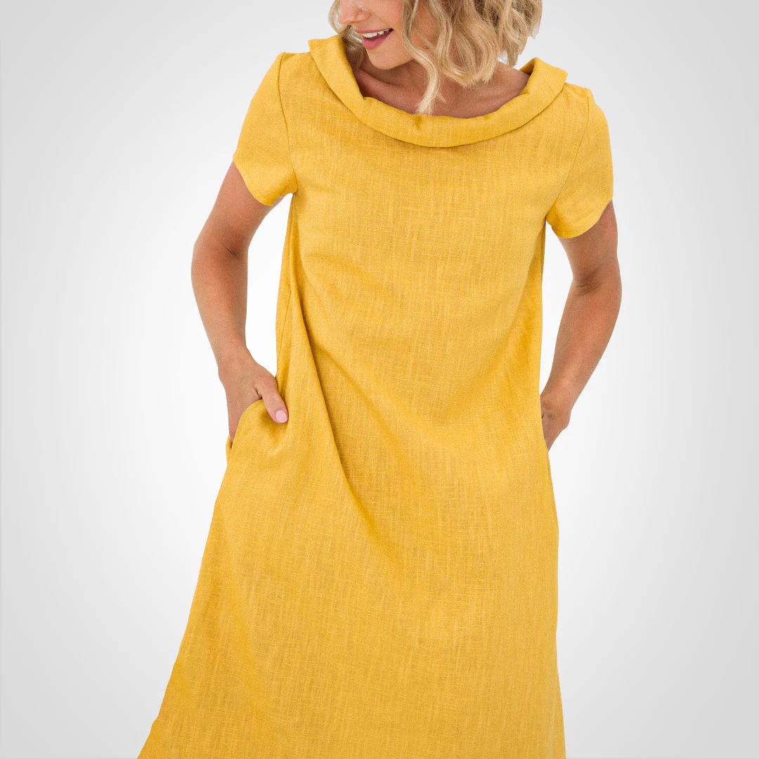 Carlotta -  Sommerkleid aus Leinen - Image 2