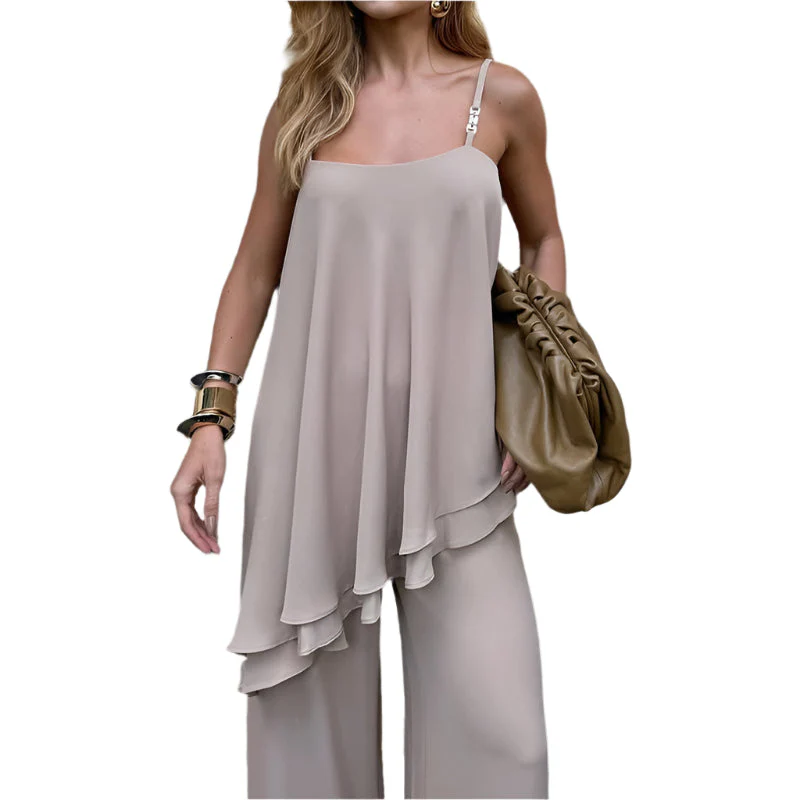 Carly - Voluminöses Jumpsuit mit Rüschen-Details - Image 2