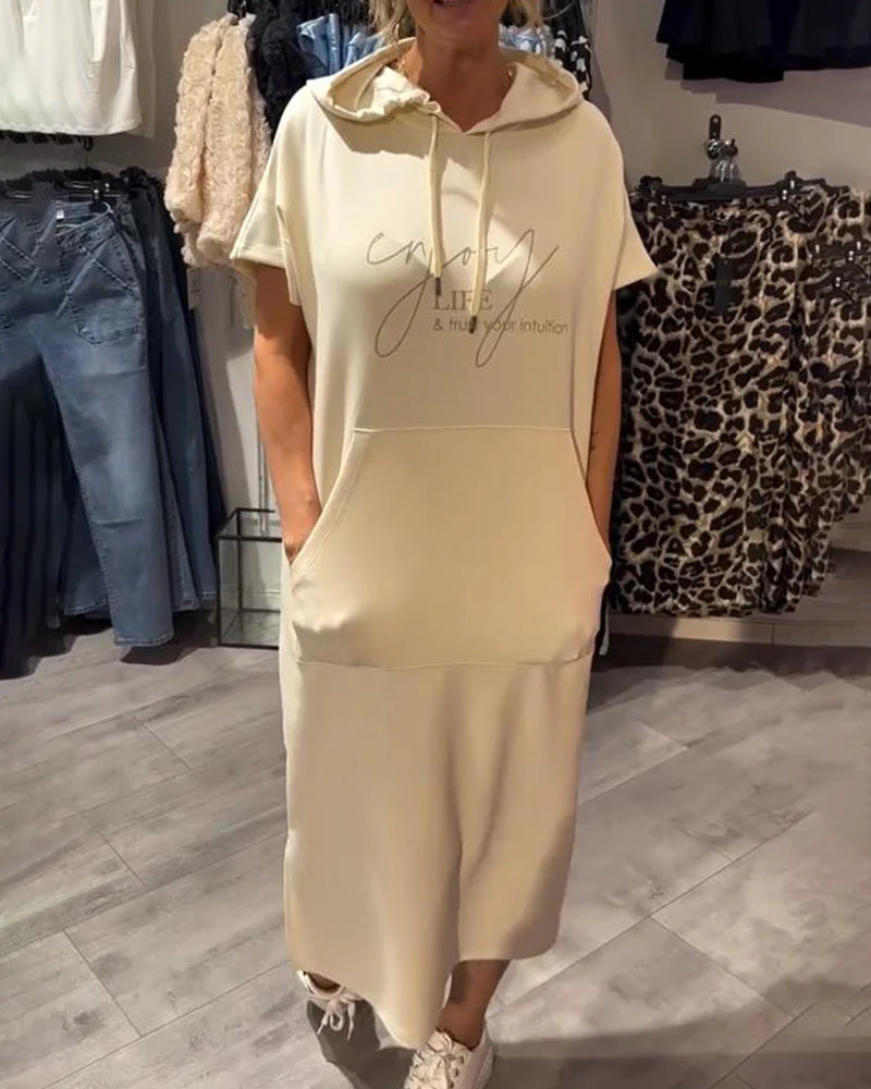Catalina | Bequemes Hoodie-Kleid - Image 24