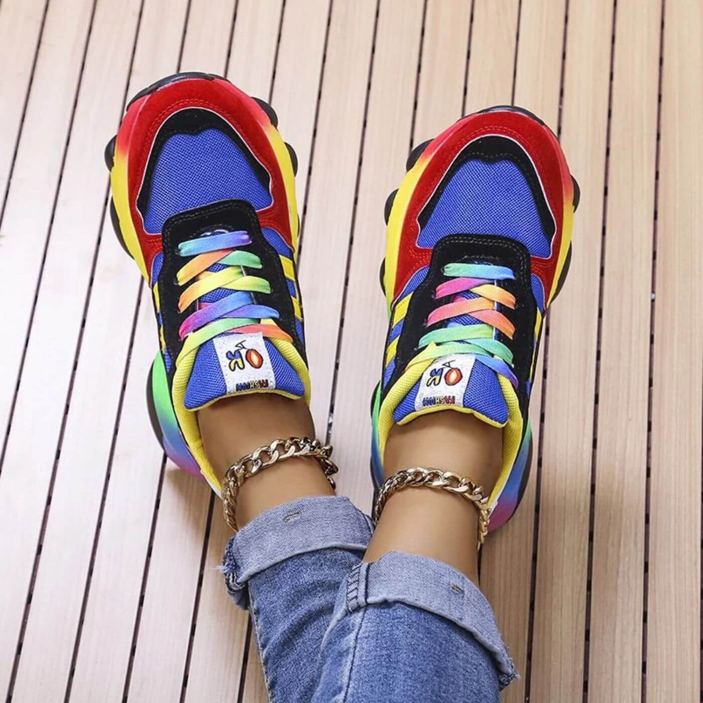 Cecilia - Bunte Orthopädische Sneaker - Image 2