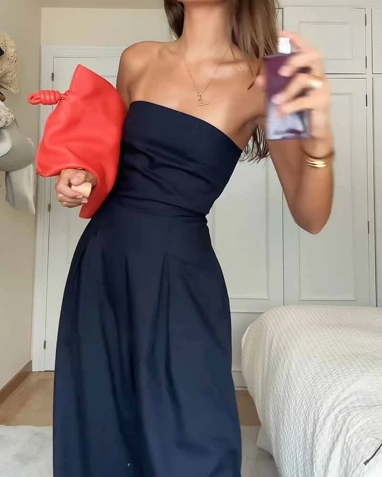 Céleste | Elegante Schulterfreie Jumpsuit - Image 5
