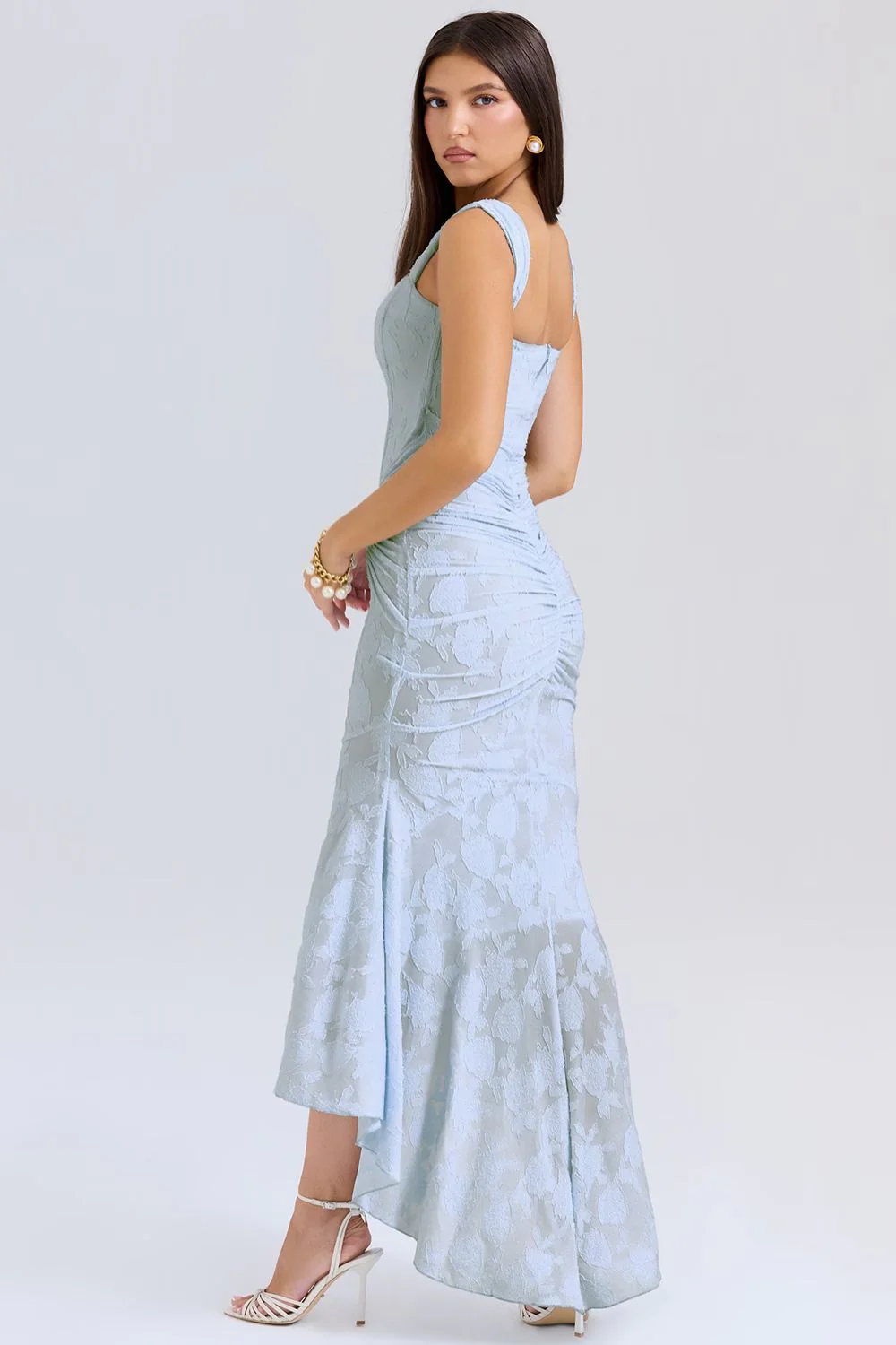 Celeste Maxikleid mit tiefem V-Ausschnitt - Image 7