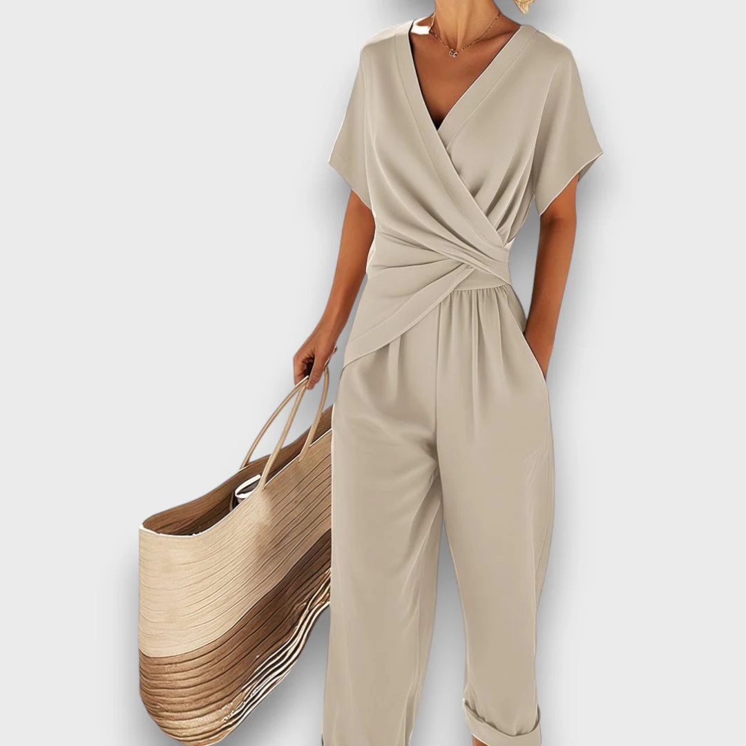 Celira – 2-teiliges Set im Jumpsuit-Stil mit Wickeloptik - Image 3