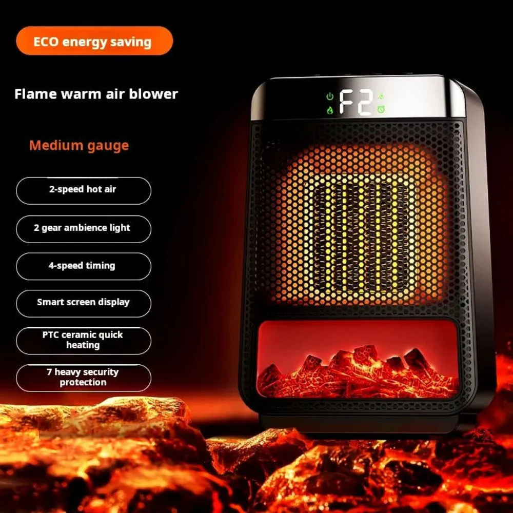Ceramica | Verstellbare, tragbare elektrische Heizung mit Thermostatsteuerung - Image 7