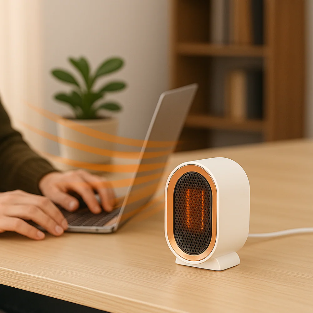 CeramiHeat | Elegantes, kompaktes und tragbares Keramikheizgerät für Zuhause und Büro - Image 11