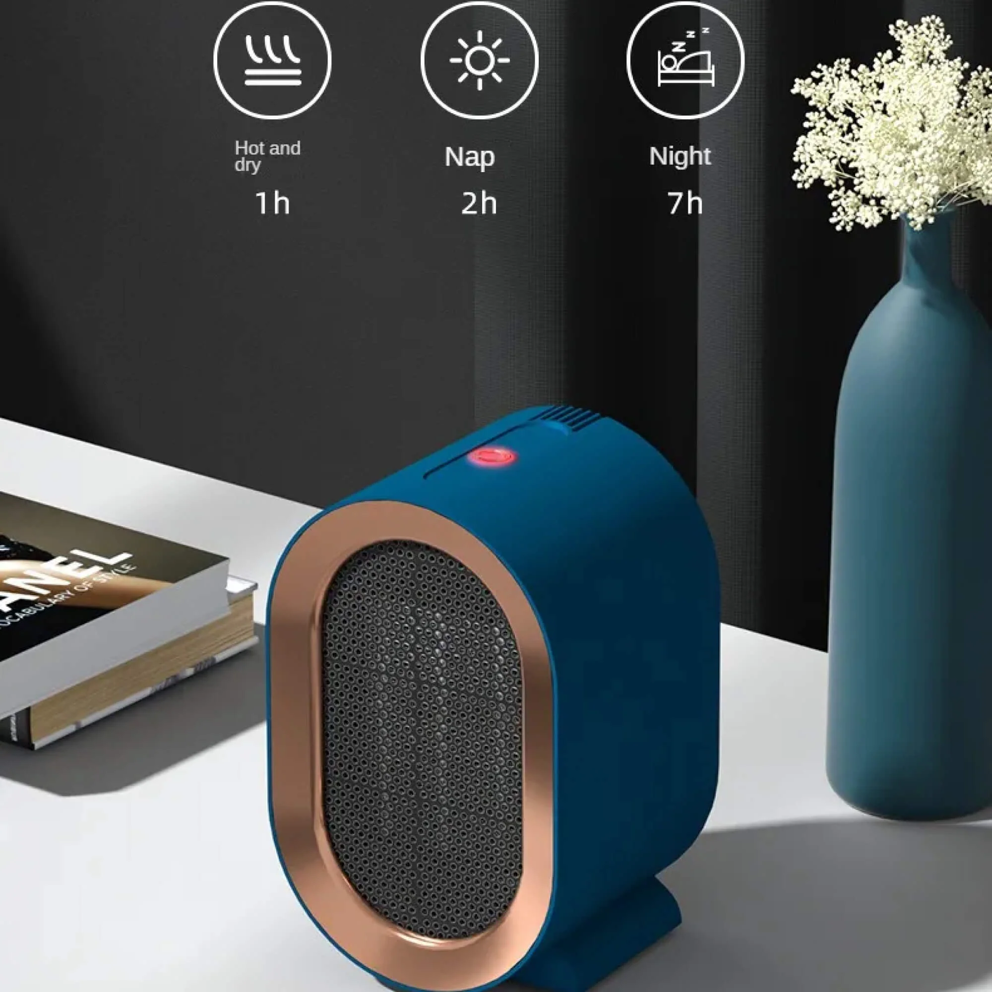 CeramiHeat | Elegantes, kompaktes und tragbares Keramikheizgerät für Zuhause und Büro - Image 9