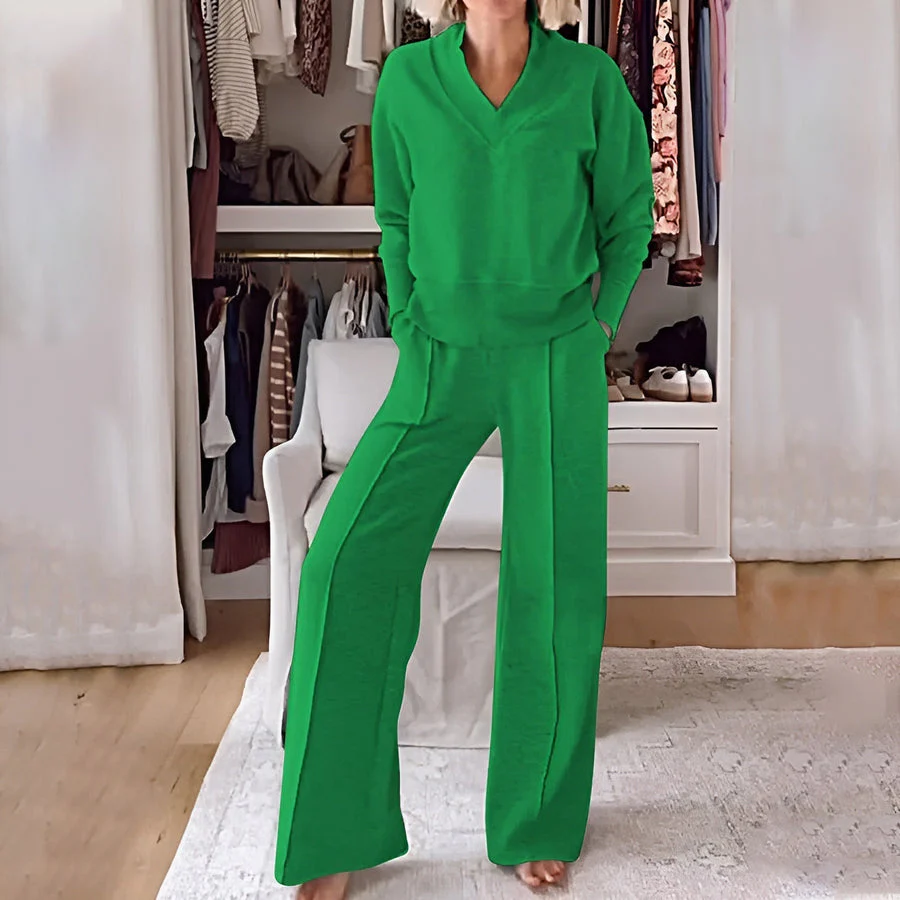 CHANTAL - SWEATSHIRT-SET MIT WEITER HOSE - Image 7