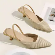 Chantalle - Summer Whisper, Elegante Damen-Slingback-Sandalen mit spitzem Zeh